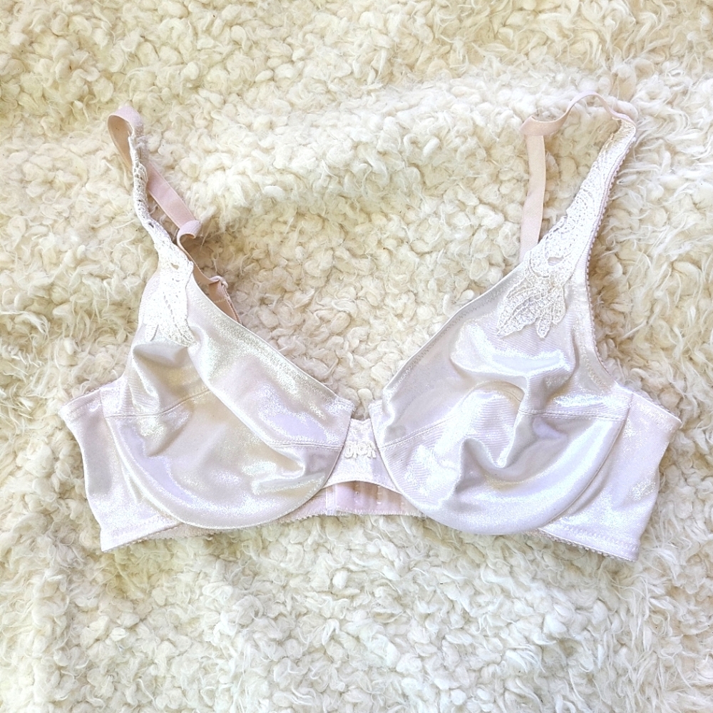 christian dior • vintage 34C shimmer bra